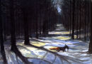 Returning home with supperWatercolour